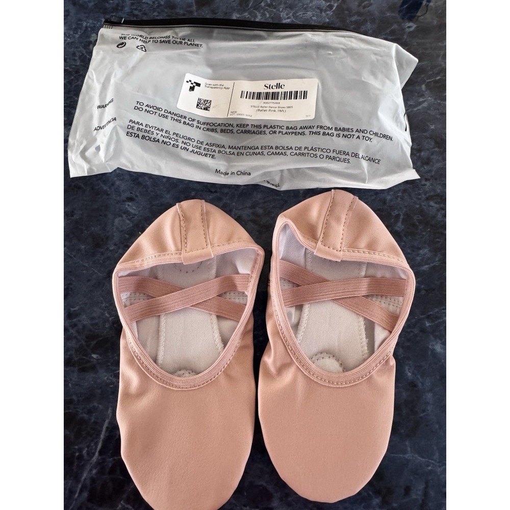 STELLE BALLET DANCE SHOES SB05 PINK 1 ML